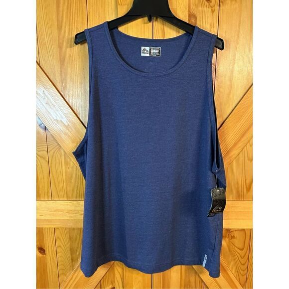 RBX Women's Performance Tank Top Sleeveless Size XXL Blue nwt (0905) - Picture 1 of 6